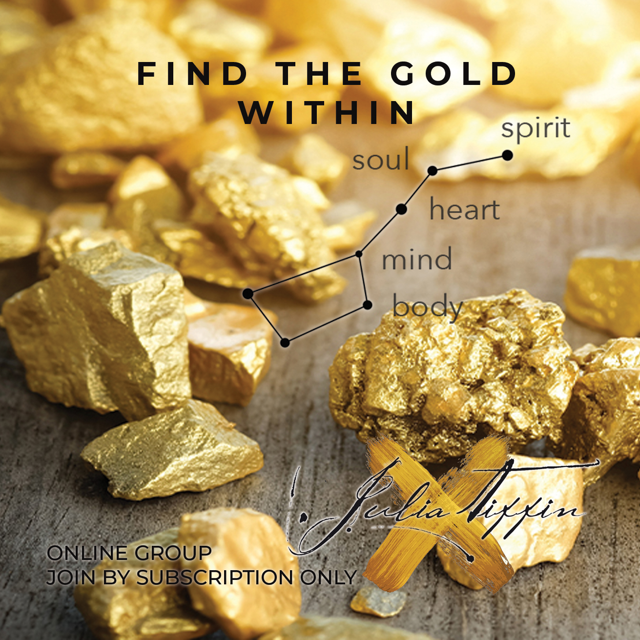 Find the Gold Within Group @ Zoom online.